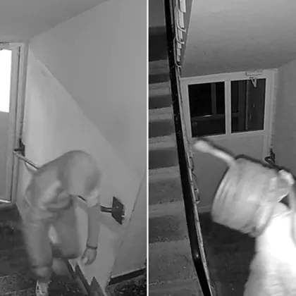 Двама с качулки обикалят из блокове във Варна, жител предупреди със записи