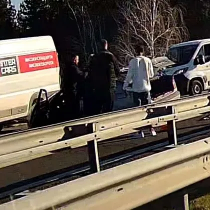 Тежко пътнотранспортно произшествие е станало на автомагистрала Тракия при километър