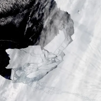 Учени установиха скрития процес, който топи антарктическите ледове