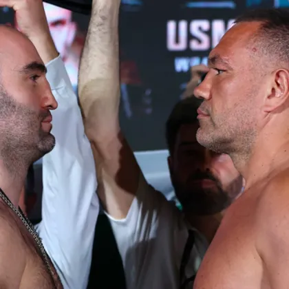 Руснакът Гасиев нокаутира Пулев в битка за регулярната титла в тежка категория ВИДЕО