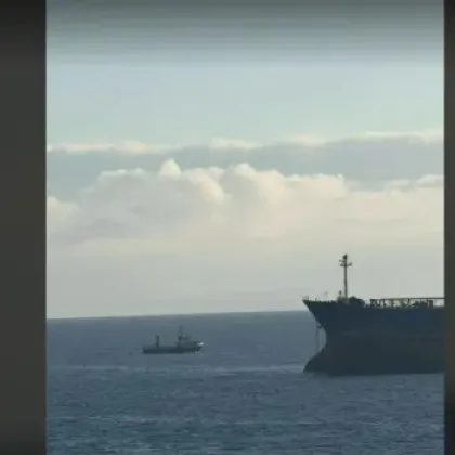 Авариралият танкер Кайрос край Ахтопол получи 5 тонен морски генератор Преди