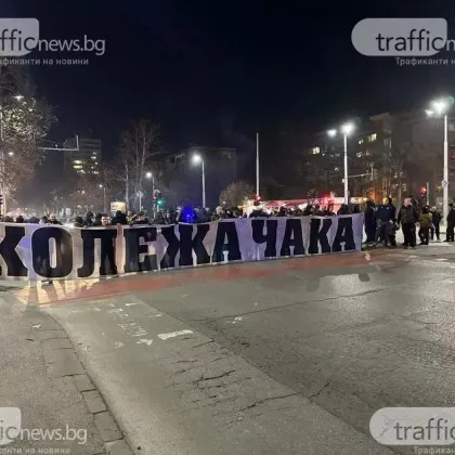 Около 50 тина фена на Ботев излязоха на протеста във връзка