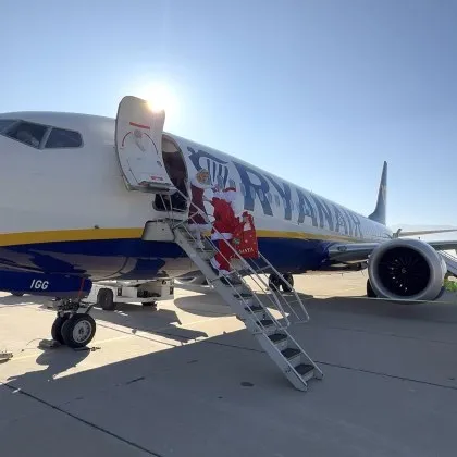 В седмицата преди празниците Летище Пловдив отново стана място на