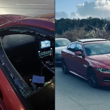 Нагло посегателство срещу паркиран автомобил разтревожи жители на Русе Потърпевш