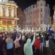 С изпълнение на българския химн приключиха протестите в София и Пловдив