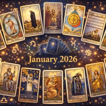 Януари 2026: Какво разкриват картите Таро за първия месец на годината?