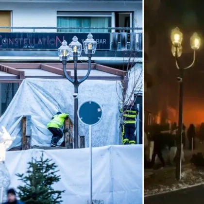 "Около 40" са жертвите на пожара в швейцарски бар