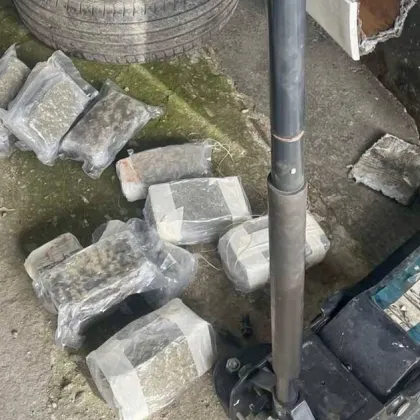 ГДБОП залови марихуана за 188 000 лв. при акция до Момчилград СНИМКИ