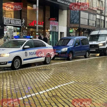 Полицейска акция на СДВР блокира района около Руската църква в