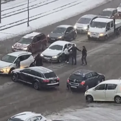 Шофьори се биха тази сутрин в София За това сигнализира