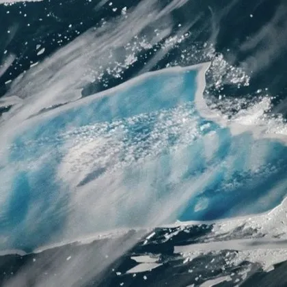 A23 A е един от най големите и най дългоживеещи айсберги проследявани някога от