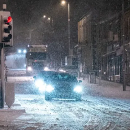 Зимният ад над Острова: Бурята Горети със сняг и рекордни ветрове