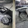 Подпалиха BMW и Porshe в Благоевград, пожарът остави кооперация без електричество