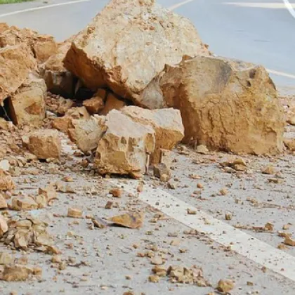 Движението по път III 866 Михалково Кричим при км 75