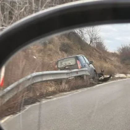 В Софийско: Поредна  катастрофа на завой, настояват за мерки СНИМКА