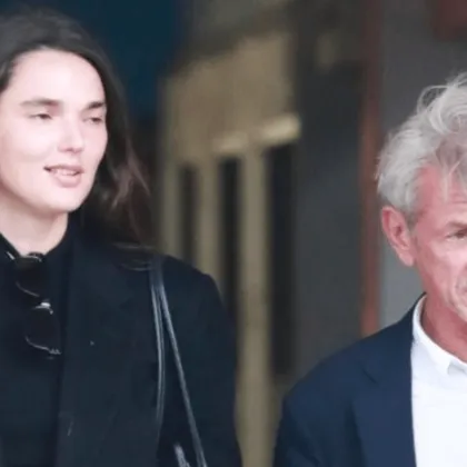 Щракнаха Шон Пен с актриса, която е с 34 години по-млада от него