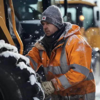 Когато температурите паднат значително под обичайните стойности и вятърът усили