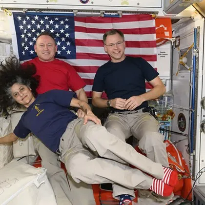 Сунита Уилямс и нейният колега Бъч Уилмор станаха известни с