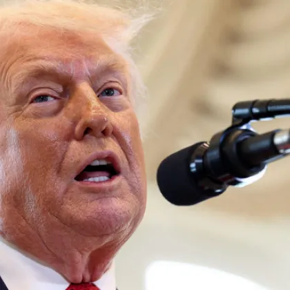 Президентът на САЩ Доналд Тръмп заяви че Бог се гордее