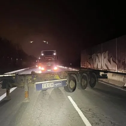 Поставиха опасен капан на магистрала в Германия, можеше да се случи трагедия СНИМКА