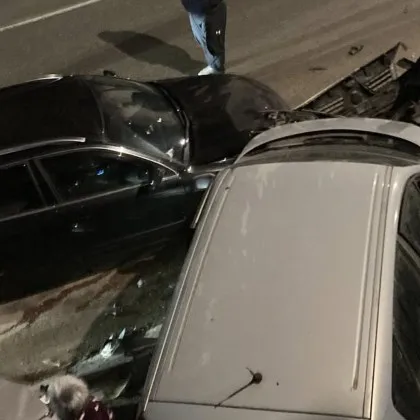 Инцидент тази вечер е станал в Асеновград показват кадри споделени