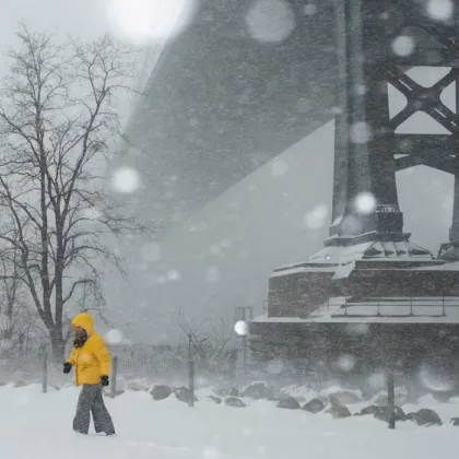 Десетки милиони американци прекараха понеделника укривайки се от леден студ