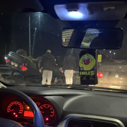 Катастрофа е станала тази нощ в София Лек автомобил се