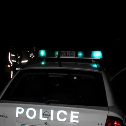 Млад мъж е задържан при полицейска проверка в центъра на