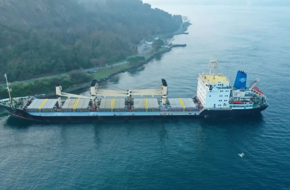 Кораб, плаващ за Бургас, е аварирал в Босфора