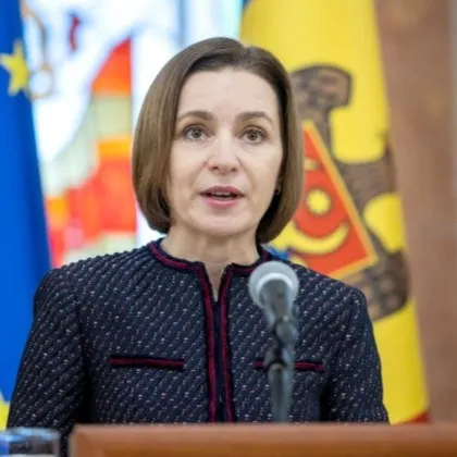 Президентката на Молдова е номинирана за Нобелова награда за мир