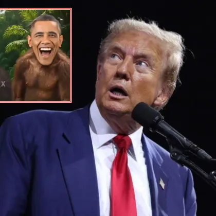 Тръмп не смята да се извинява за расисткото видео със семейство Обама