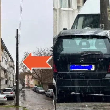 Паднала мазилка от сграда в центъра на Ямбол предизвика притеснения