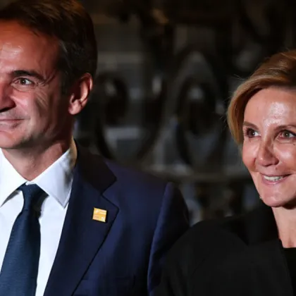 Марева Грабовски Мицотакис е пострадала в Милано където е придружавала съпруга