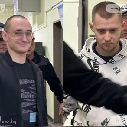 Вижте двамата маскирани, обрали магазин в Пловдив СНИМКИ