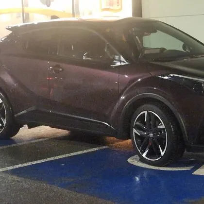 &bdquo;Двоен инвалид" с пловдивска регистрация превзе Смолян СНИМКИ