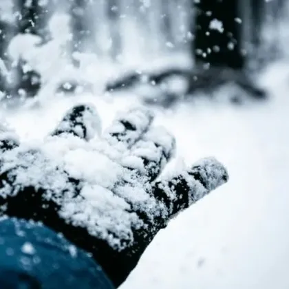 Снегът се завръща за малко но зимата си отива Това