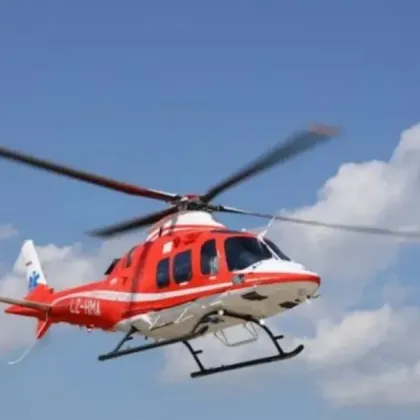 Втори медицински хеликоптер кацна в Пловдив с пострадал от инцидента в Сливен