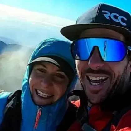 Алпинист за когото се твърди че е оставил приятелката си