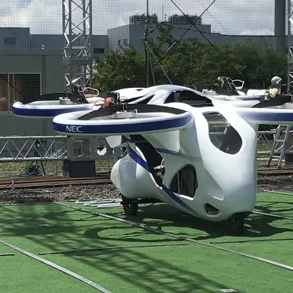 Прототип на &bdquo;летяща кола" беше тестван в Токио