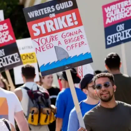 Отмениха наградите на сценаристите в Лос Анджелис заради стачка