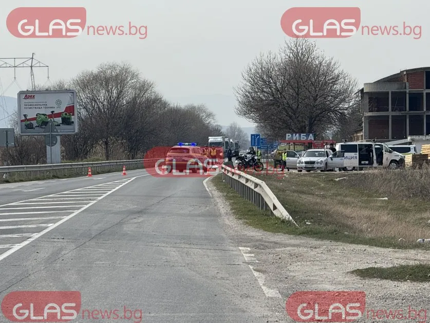 СНИМКИ показват фаталната катастрофа на Околовръстното на Пловдив