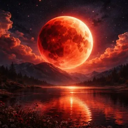 &bdquo;Кървавата Луна" идва с лунно затъмнение: съдбовен обрат за всяка зодия