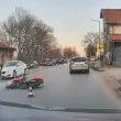 Сблъсък между мотор и кола на Околовръстното на София СНИМКИ
