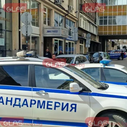 Полицейска операция в центъра на София
