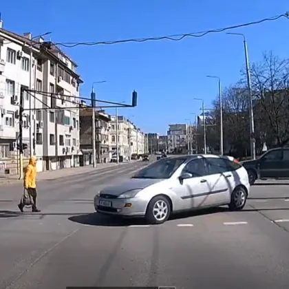 В социалните мрежи беше споделено видео от Русе което предизвика
