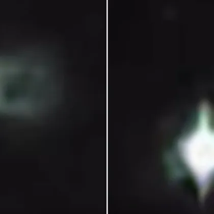 Странни светещи обекти в небето над Сливен разбуниха духовете ВИДЕО