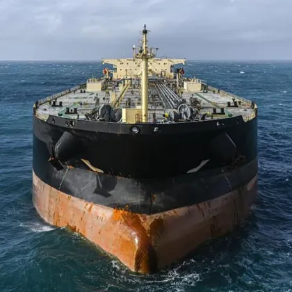 Гръцки танкер е ударен в Черно море край Новоросийск