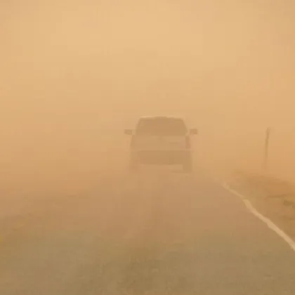 Мощна пясъчна буря удари Газа