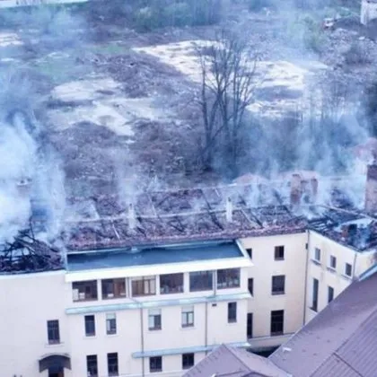 Една година след пожара в Национална гимназия за приложни изкуства