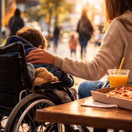 Майка на дете с аутизъм разказа за неочакван жест в София, който я разплака